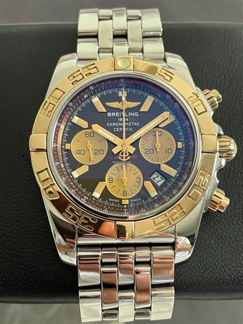 history of breitling chronomat|breitling chronomat 44 two tone.